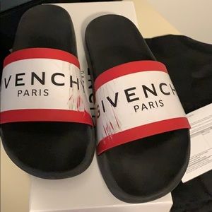 red givenchy slides